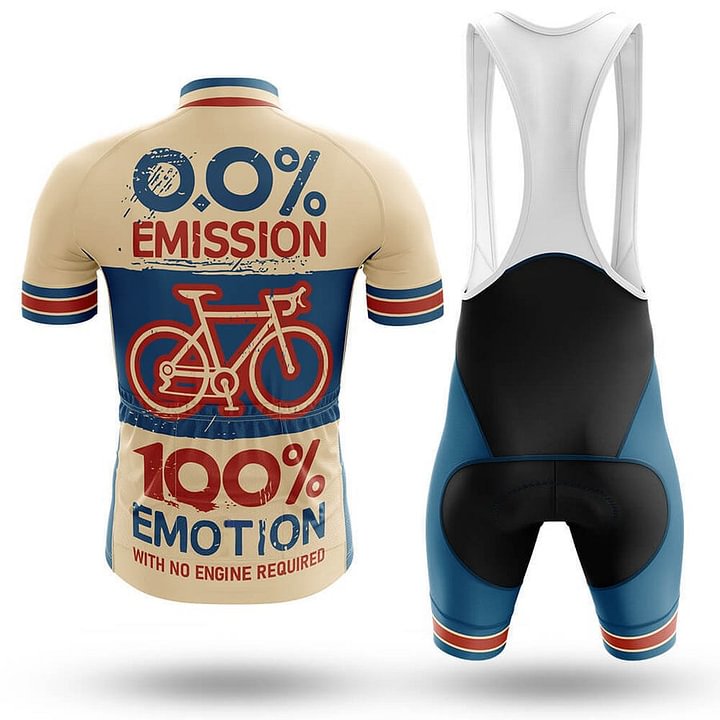 Back panel print detail of cycling jersey