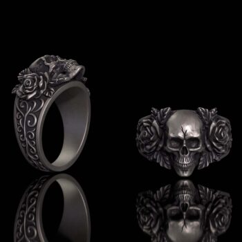 GTHIC Gothic Vine Rose Skull Ring Review: Sterling Silver That Actually Delivers