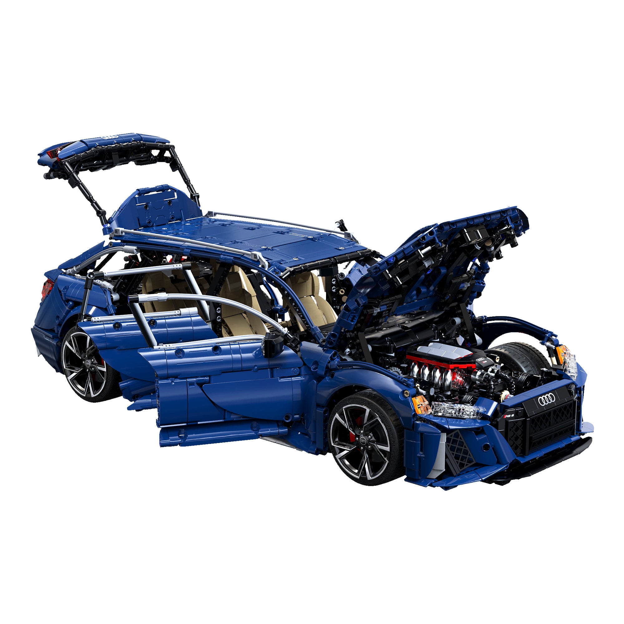 CaDA Master Audi RS6 Avant rear three quarter view