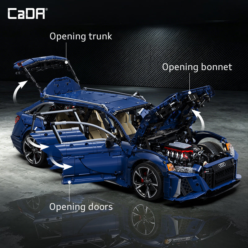 CaDA Master Audi RS6 Avant build detail