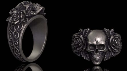 GTHIC Gothic Vine Rose Skull Ring Review: Sterling Silver That Actually Delivers